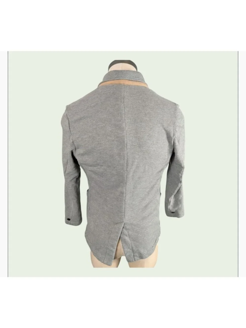Faherty Reserve the Inlet Blazer Gray Cotton Blend Men's size M